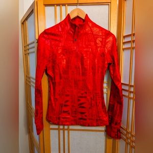 Lululemon Define Jacket 20YR Manifesto Foil Red 6 - Never Worn